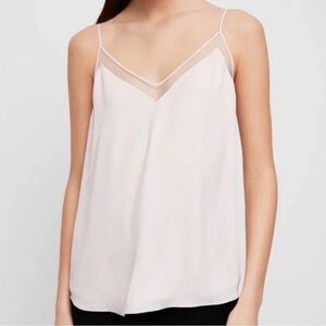 Aritzia Baby Pink V-Neck Tank Top